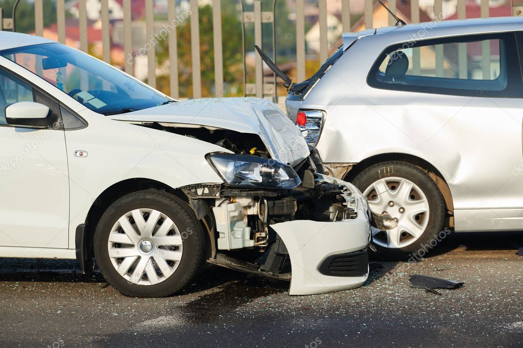 Depositphotos 310531444 Stock Photo Car Crash Accident On Street