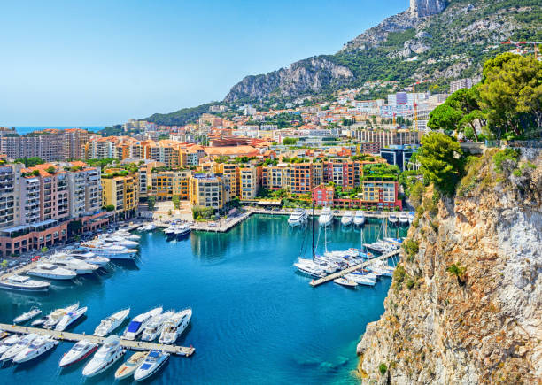 Fontvieille Is The Southernmost Ward In The Principality Of Monaco